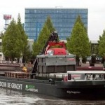 Amsterdam RAI chooses sustainable freight transport via boat